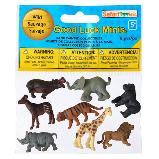 10 ct : Safari Ltd® Good Luck Minis® Wild Fun ct Figure | Michaels®